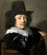 Dirck Hals Portrait of a Young Man oil on canvas